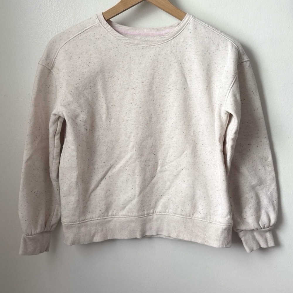 girls cat & jack speckled sweater